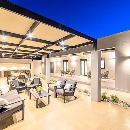 Сasa de vacaciones Haus In Georgioupoli Mit Aussenpool Und Atemberaubender Aussicht Paralia Kourna